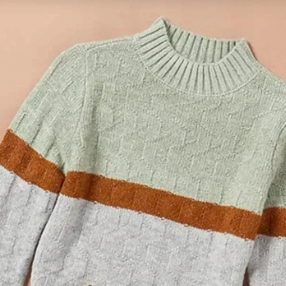 Copper Key Big Girls 7-16 Mock Neck Sweater - Picture 2 of 2